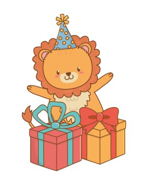 sevimli küçük hayvan karikatür