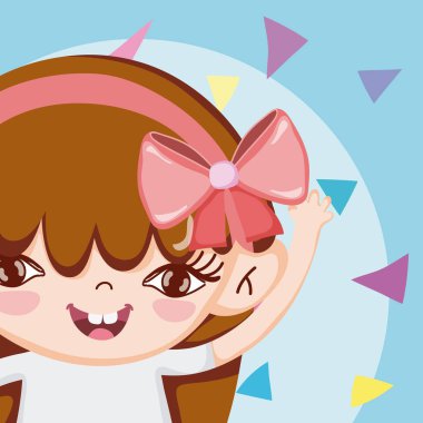 güzel kız çizgi film