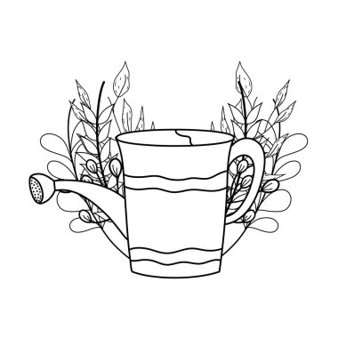 yapraklı bahçıvan duş fıskiye