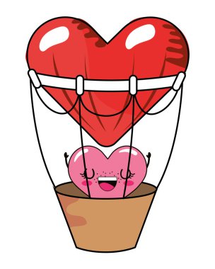 aşk kalp karikatür