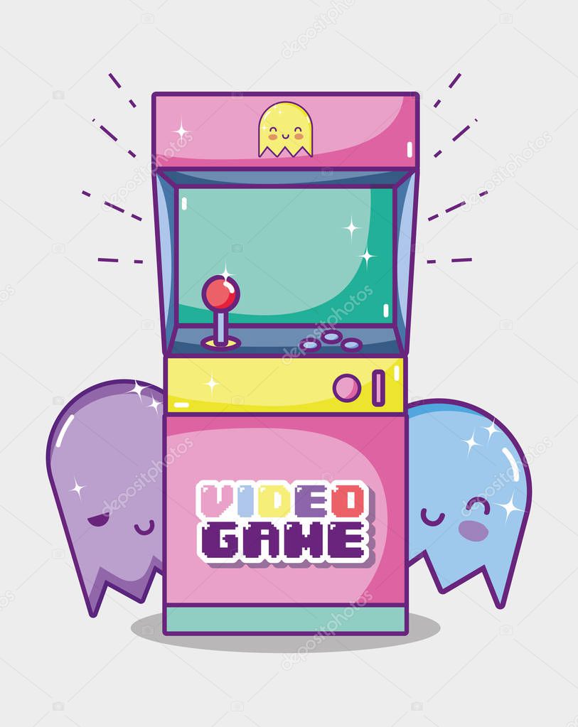 Arcade retro console