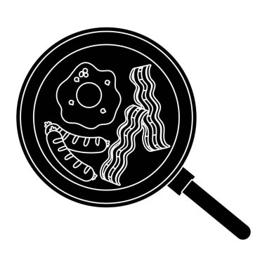 lezzetli lezzetli breakfast çizgi film