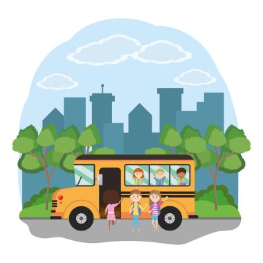 İlköğretim Okulu çizgi film