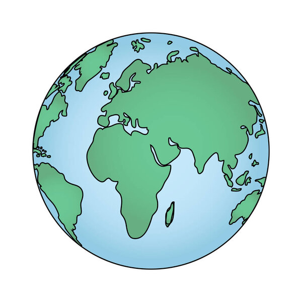 Карта мира мультфильм
