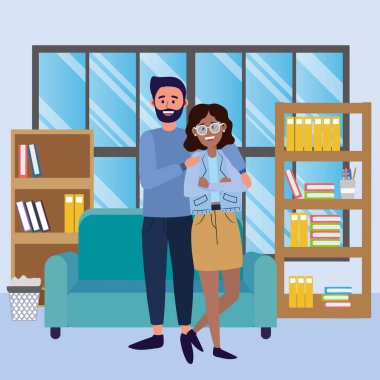 Gençler arkadaşlar çizgi