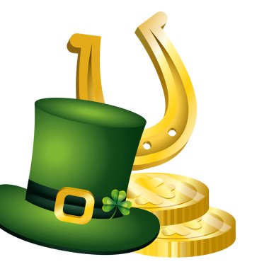 leprechaun şapka sikke at nalı