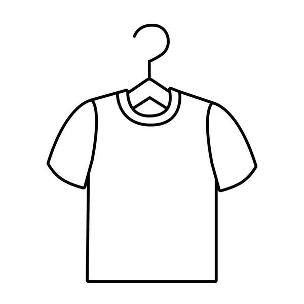 Design isolado de camiseta — Vetor de Stock