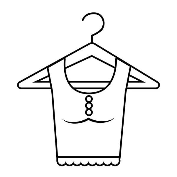 Geïsoleerd shirt Design — Stockvector