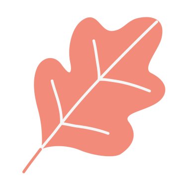 İzole yaprak tasarımı