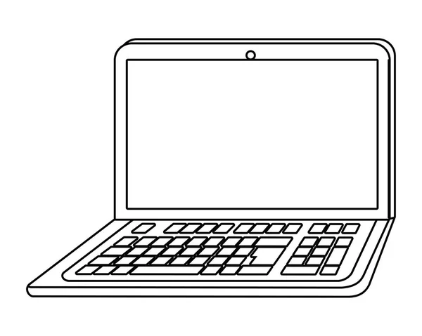 Design de ícone laptop — Vetor de Stock