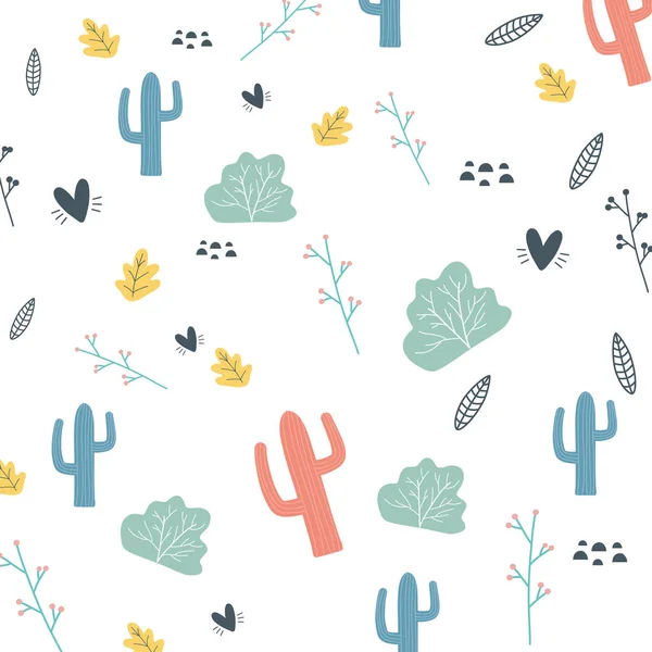 Cactus Background design — Stock Vector