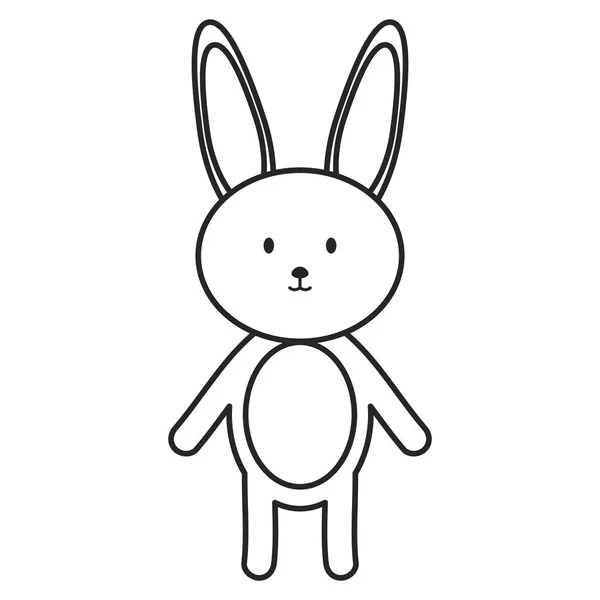 Vycpaná králíčkářová zábava — Stockový vektor