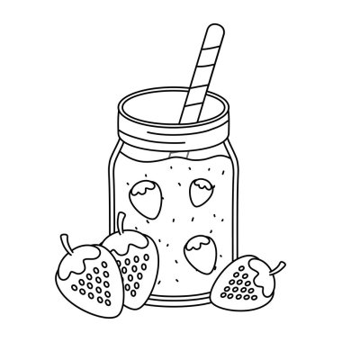 lezzetli yenileme karikatür