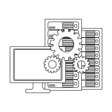 teknoloji bilgi işlem destek çizgi film