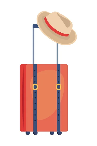 Bavul ve seyahat tasarımı — Stok Vektör