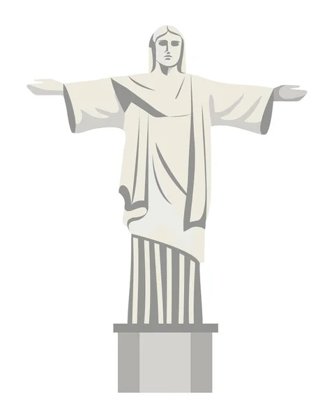 Cristo projeto redentor —  Vetores de Stock