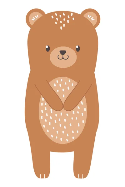 Bear cartoon design — Stock Vector