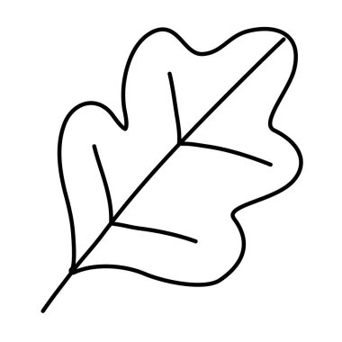 İzole yaprak tasarımı