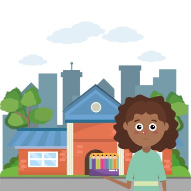 İlköğretim Okulu çizgi film