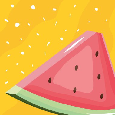 taze karpuz meyve dilimi