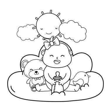 Şirin Bebek duş çizgi film