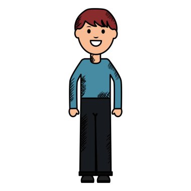 genç adam avatar karakter