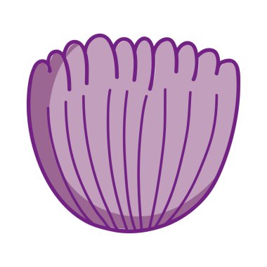 sevimli deniz istiridye simgesi