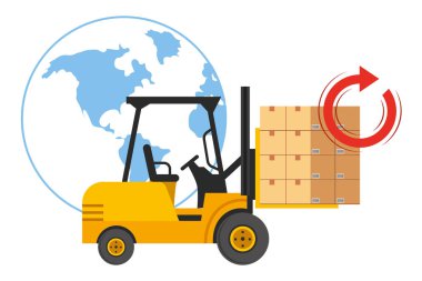 kutuları ile kamyon kaldırma