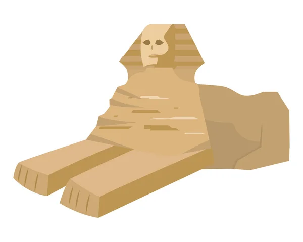 Le sphinx de Gizeh — Image vectorielle