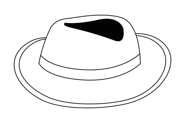Конструкція ізольованих капелюх — стоковий вектор