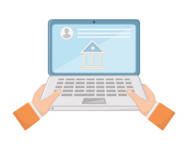 Alışveriş online simge tasarımı