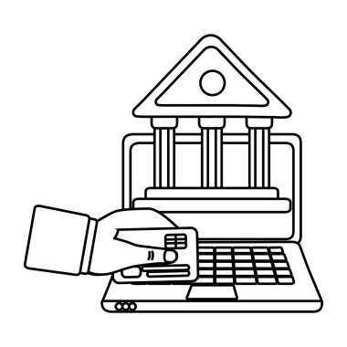 Alışveriş online simge tasarımı