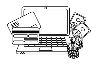 Alışveriş online simge tasarımı