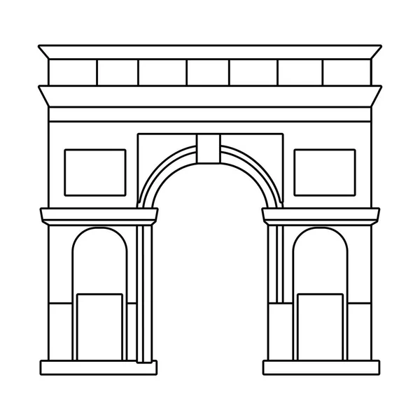 Триумфальная арка — стоковый вектор