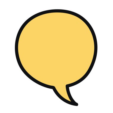 konuşma balonu ileti simgesi