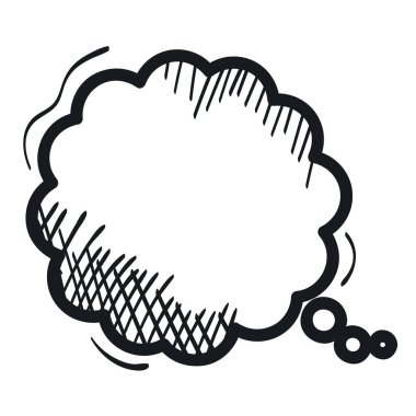 konuşma balonu mesaj çizimi