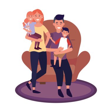 Aile avatar çizgi film karakteri