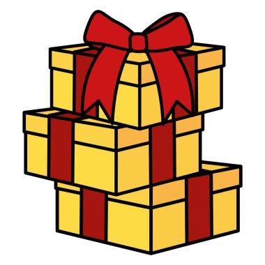 parti hediye kutuları sunar