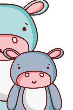 Sevimli hayvan çizgi filmi