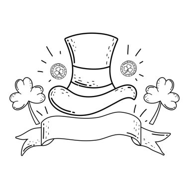 yonca ile sevimli leprechaun şapka