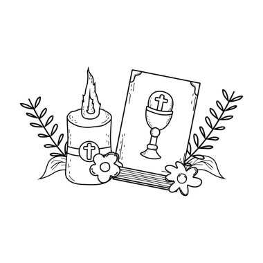 mum ile Kutsal İncil kitap