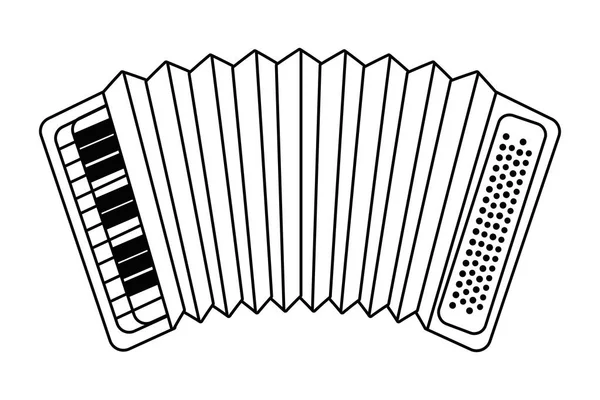 Muziek instrument cartoon — Stockvector