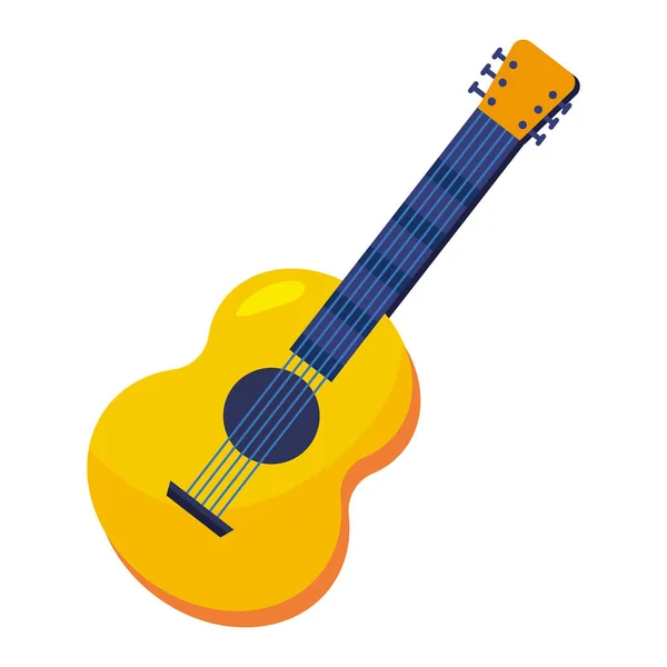 Instrumentos musicales de guitarra — Archivo Imágenes Vectoriales