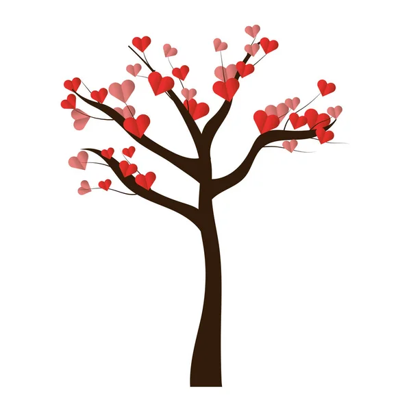 Valentine zi inima desen animat — Vector de stoc