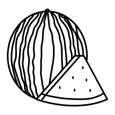 taze karpuz meyve simgesi