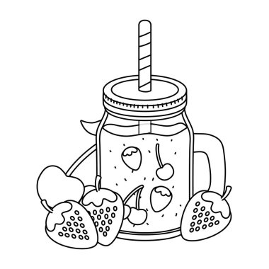 lezzetli yenileme karikatür