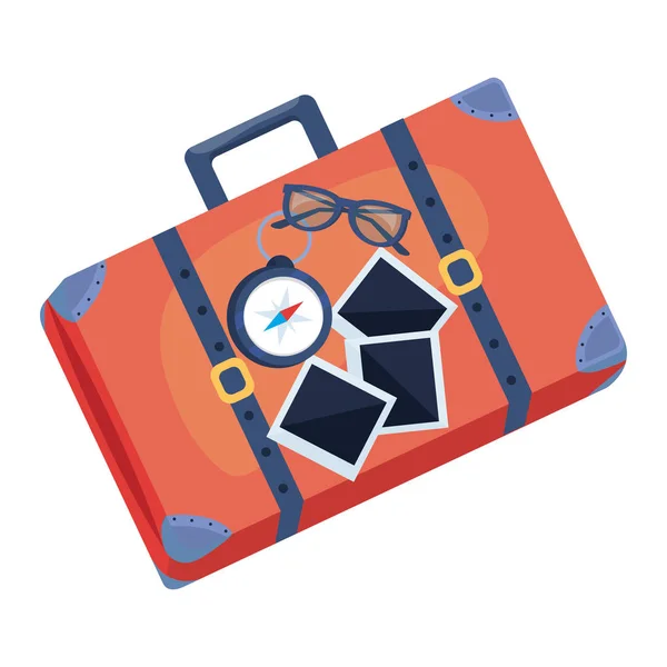 Suitcase and travel design — Stock Vector