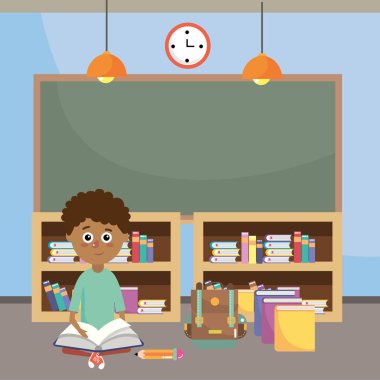 İlköğretim Okulu çizgi film