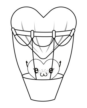 aşk kalp karikatür