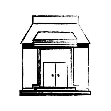 çatı ve kapı tasarımı ile şekil okul eğitimi